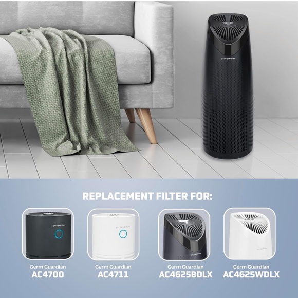 GermGuardian Filter M HEPA Pure Genuine Air Purifier Replacement Filter - Picture 2 of 7